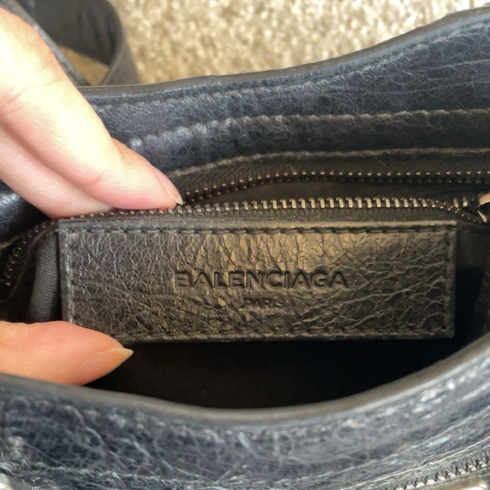Balenciaga Black Mini Motorcycle City Bag - Picture 14 of 16